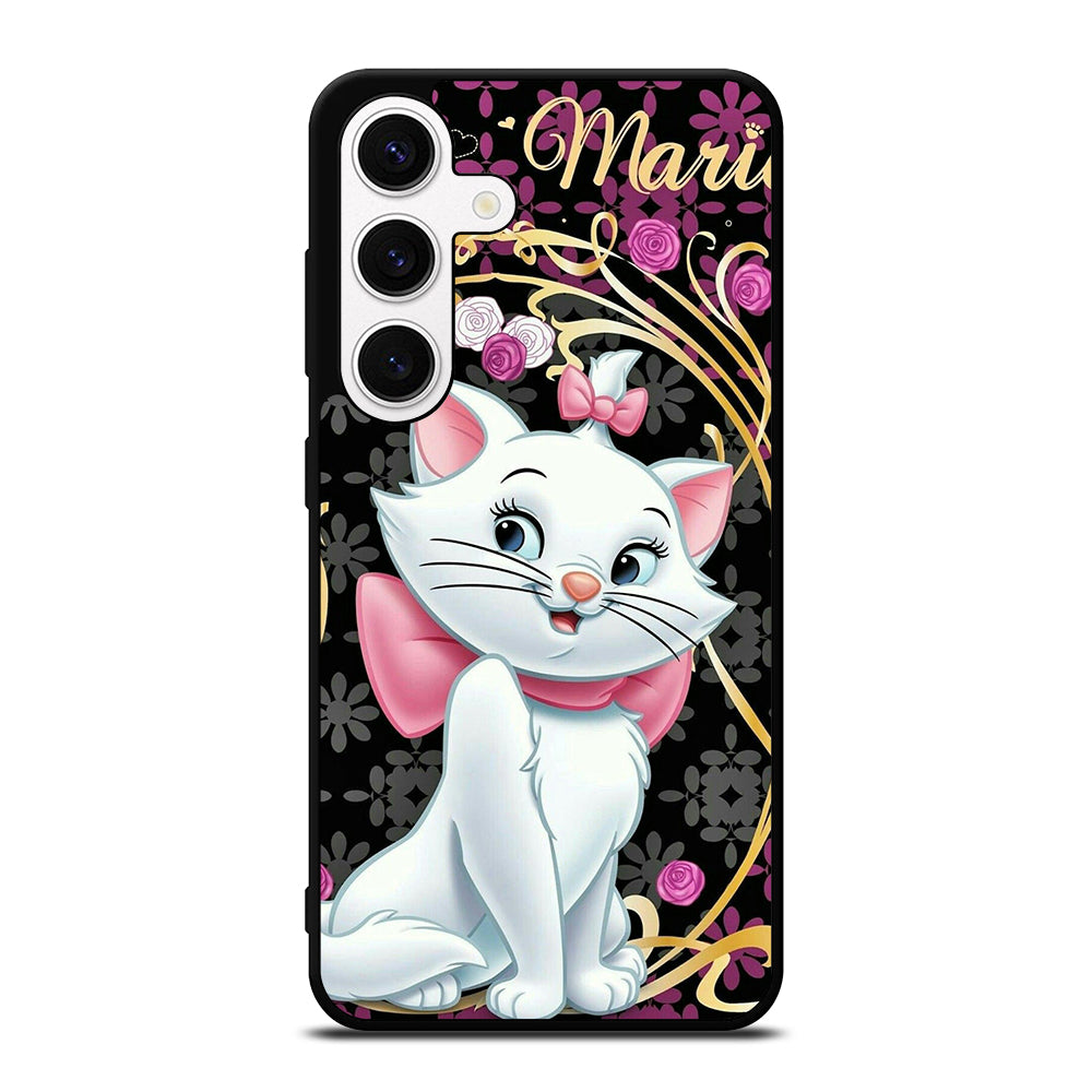 MARIE THE ARISTOCATS CAT FLORAL CARTOON Samsung Galaxy S24 Case Cover