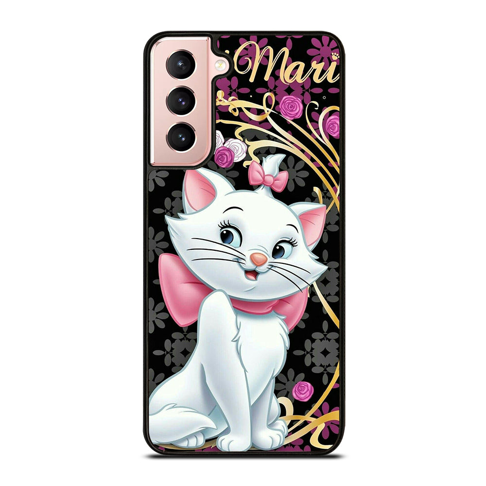 MARIE THE ARISTOCATS CAT FLORAL CARTOON Samsung Galaxy S21 Case Cover