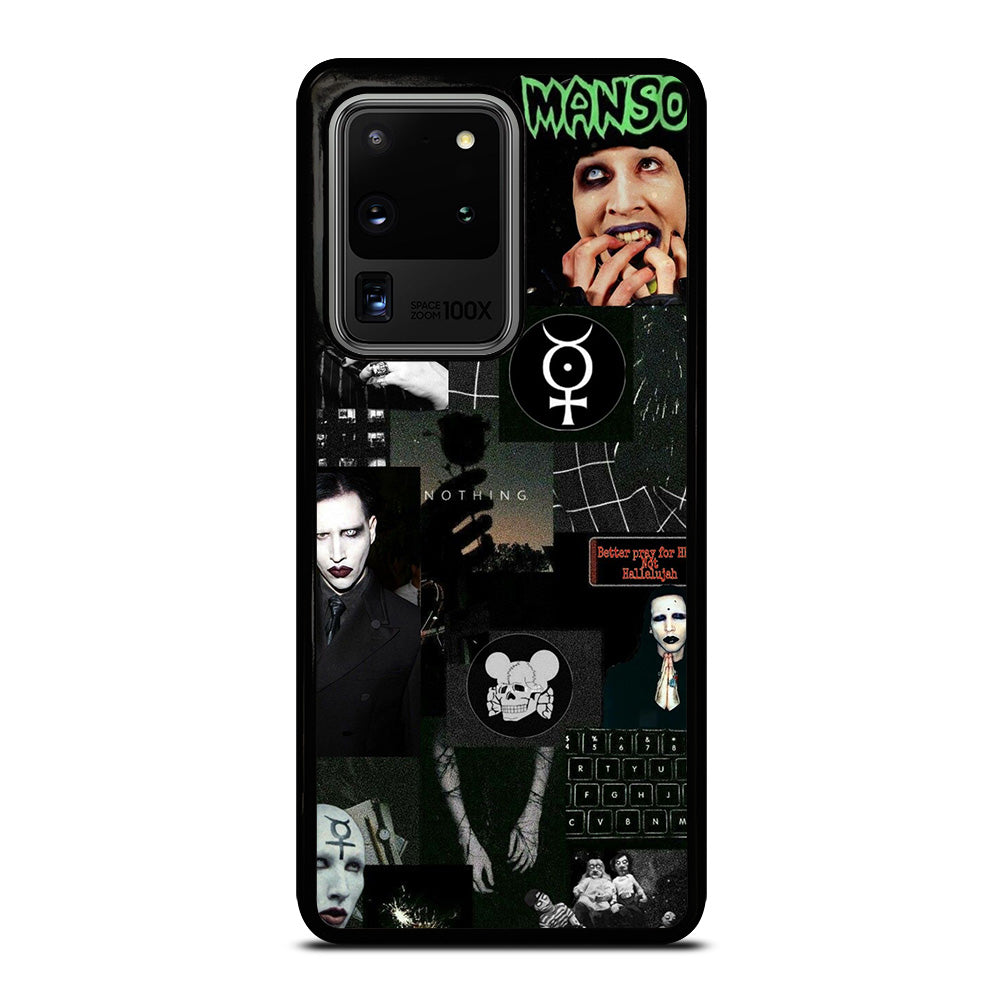 MARILYN MANSON COLLAGE Samsung Galaxy S20 Ultra Case Cover