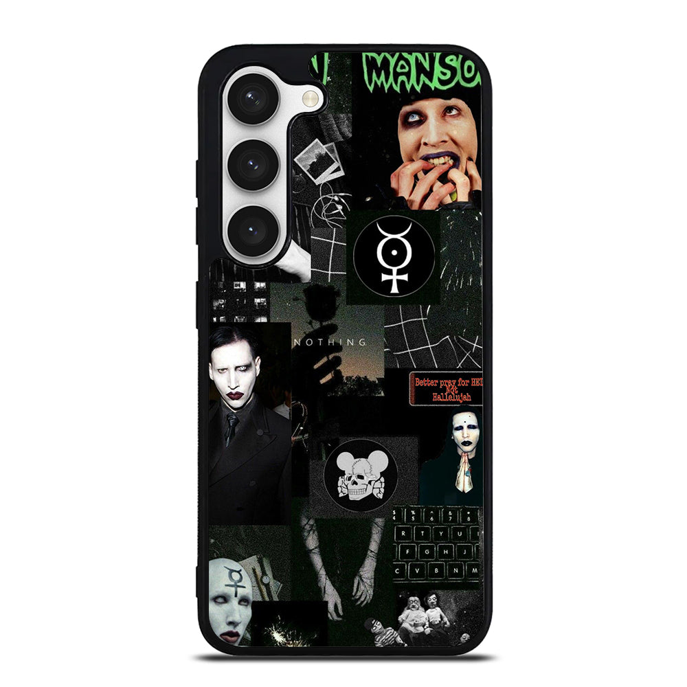 MARILYN MANSON COLLAGE Samsung Galaxy S23 Case Cover