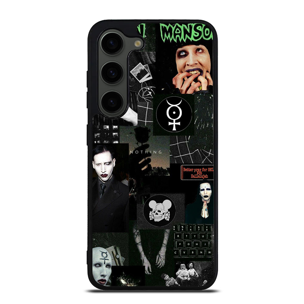 MARILYN MANSON COLLAGE Samsung Galaxy S23 Plus Case Cover