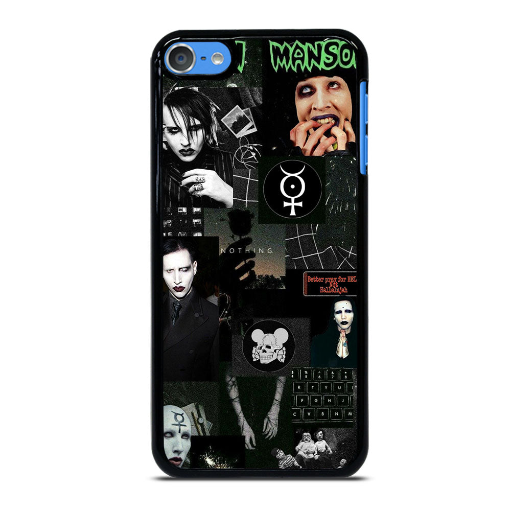 MARILYN MANSON COLLAGE iPod Touch 7 Case Cover