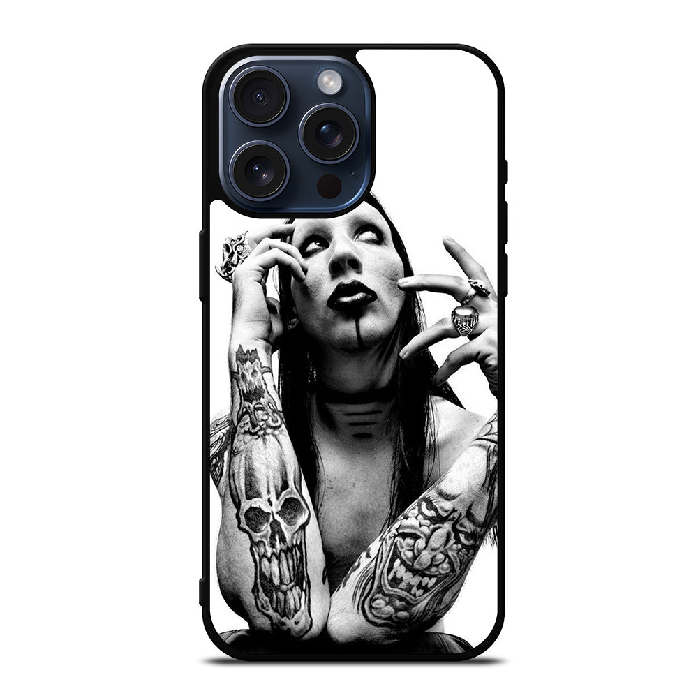 MARILYN MANSON SINGER iPhone 15 Pro Max Case Cover