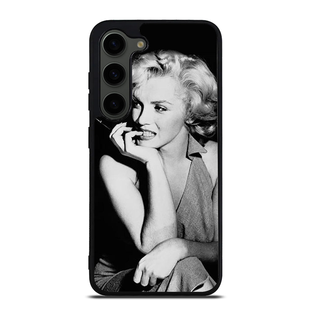 MARILYN MONROE BLACK WHITE Samsung Galaxy S23 Plus Case Cover