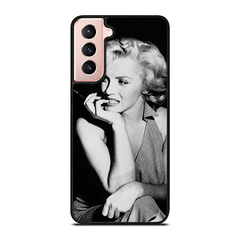 MARILYN MONROE BLACK WHITE Samsung Galaxy S21 Case Cover