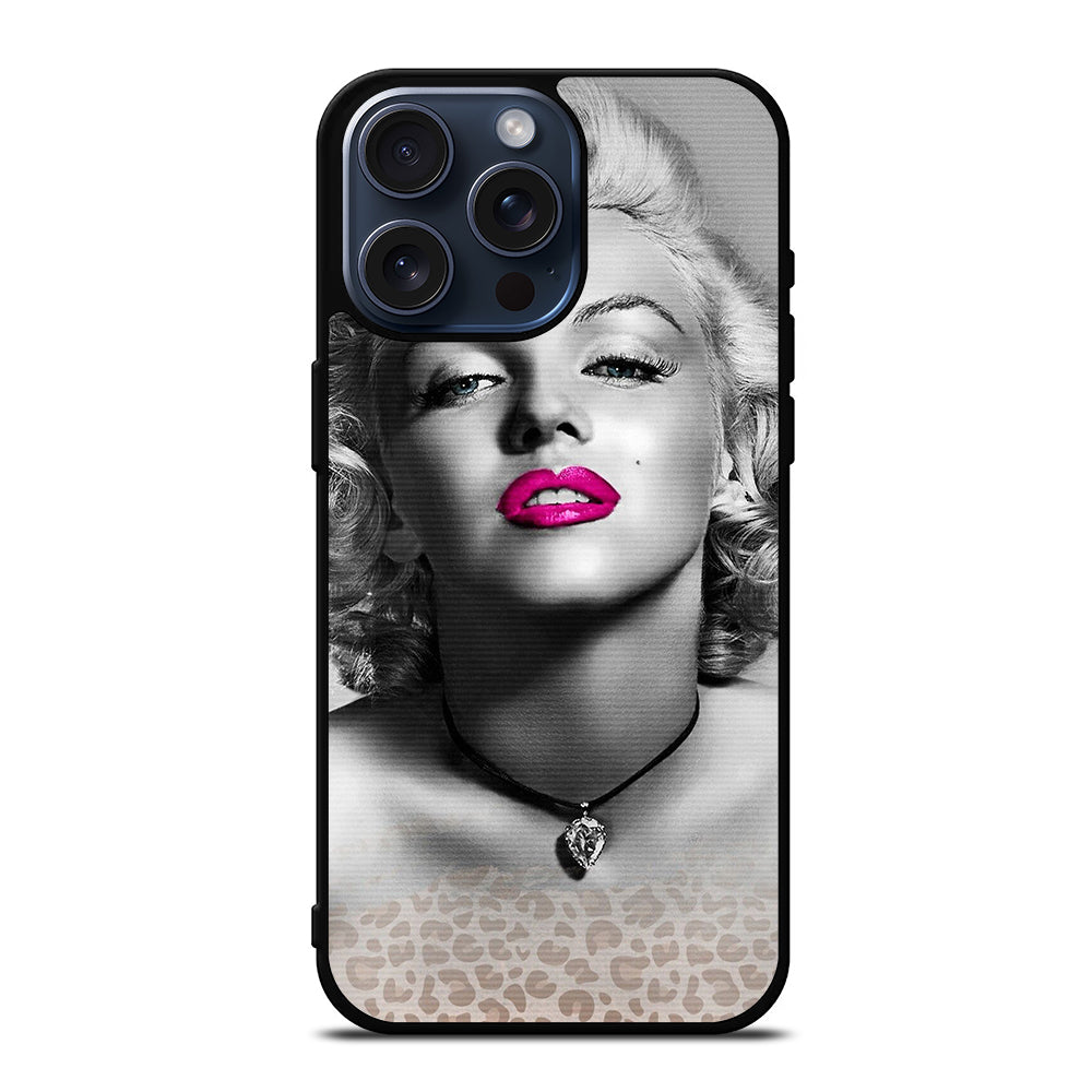 MARILYN MONROE FACE iPhone 15 Pro Max Case Cover