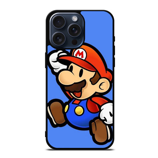 MARIO BROSS CARTOON iPhone 15 Pro Max Case Cover