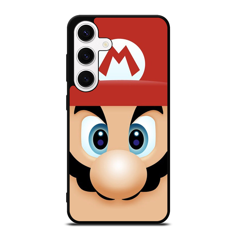 MARIO BROSS FACE Samsung Galaxy S24 Case Cover