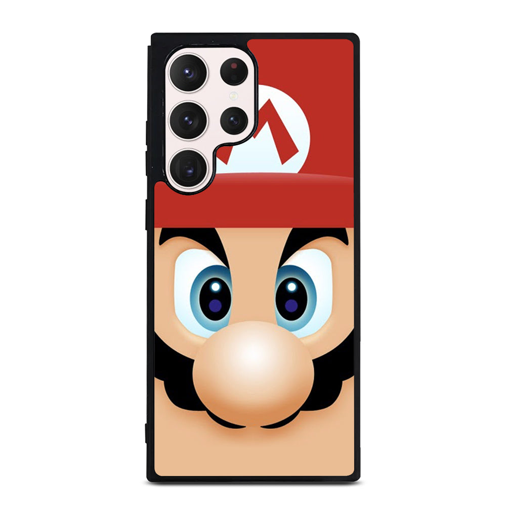MARIO BROSS FACE Samsung Galaxy S23 Ultra Case Cover