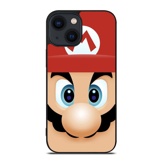 MARIO BROSS FACE iPhone 14 Plus Case Cover
