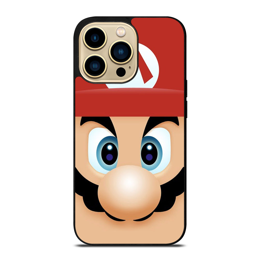 MARIO BROSS FACE iPhone 14 Pro Max Case Cover