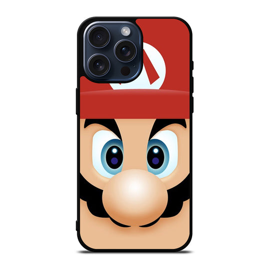 MARIO BROSS FACE iPhone 15 Pro Max Case Cover