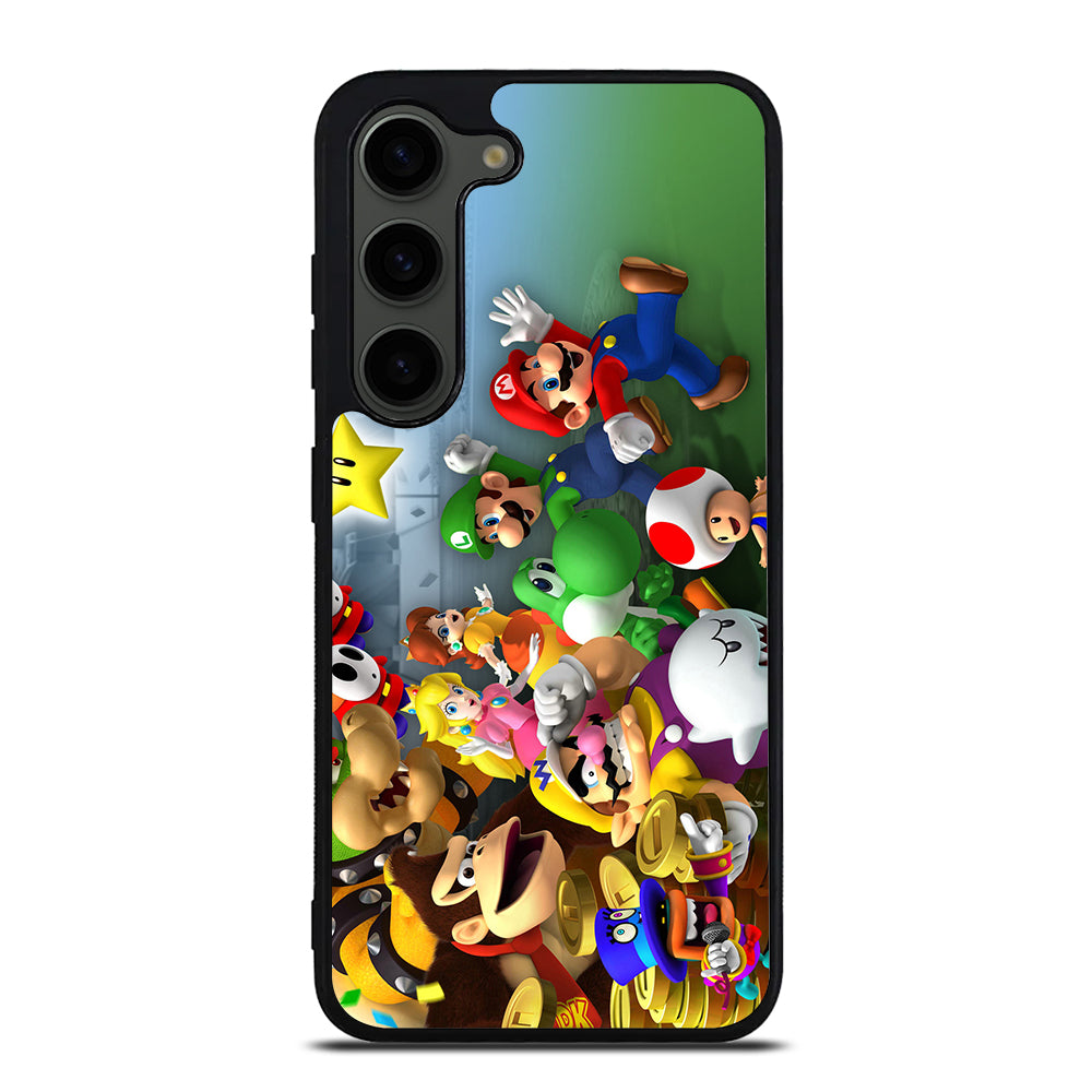 MARIO BROS ALL CHARACTER Samsung Galaxy S23 Plus Case Cover