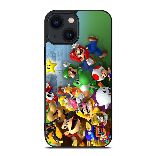 MARIO BROS ALL CHARACTER iPhone 14 Plus Case Cover