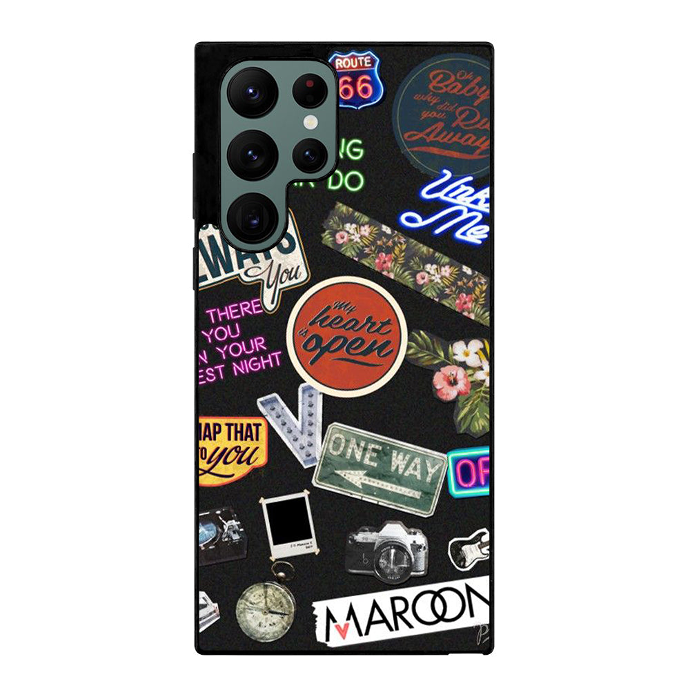 MAROON 5 PATTERN Samsung Galaxy S22 Ultra Case Cover