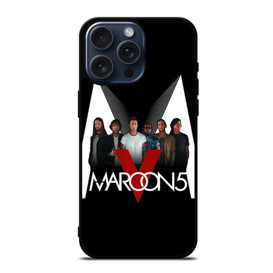 MAROON 5 GROUP BAND iPhone 15 Pro Max Case Cover