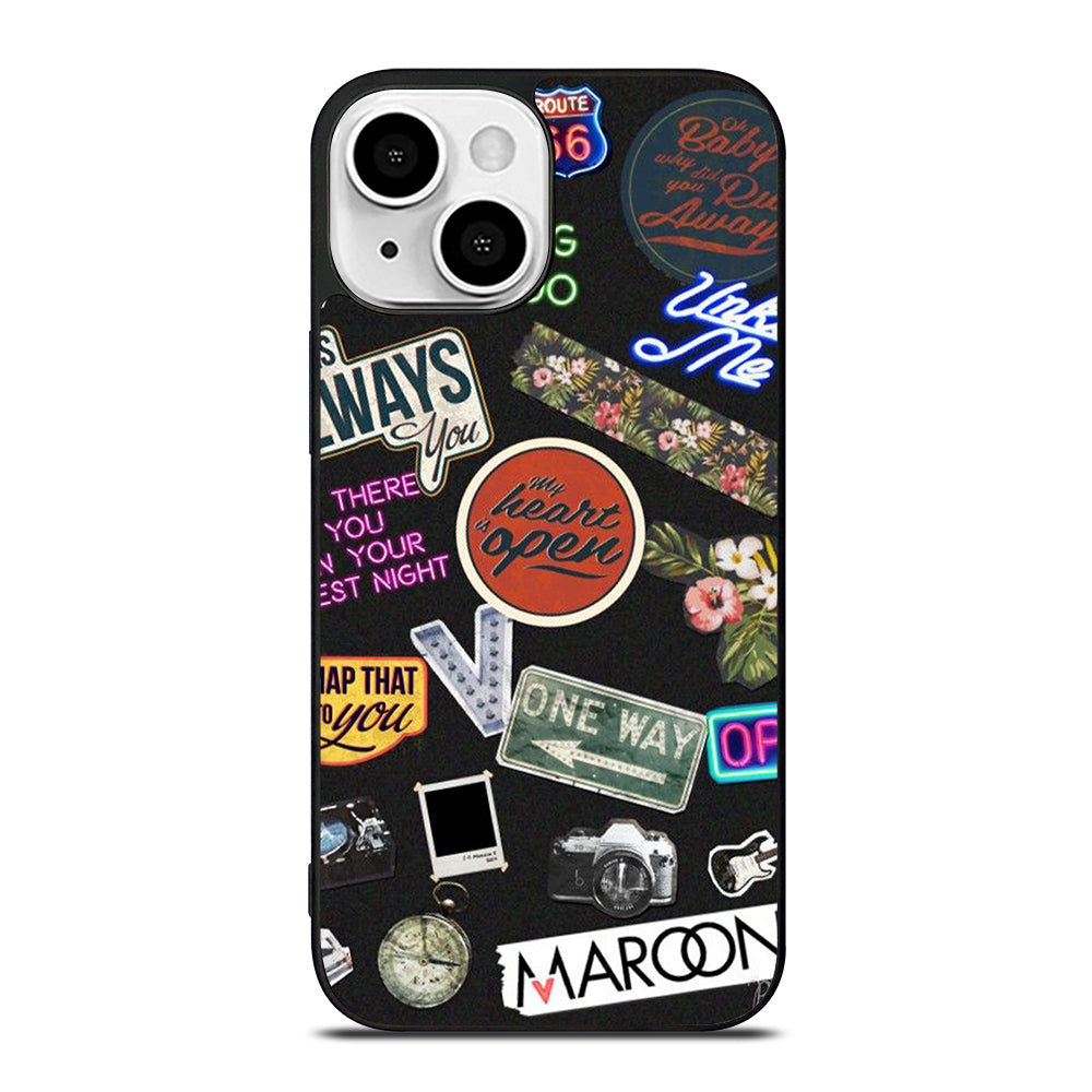 MAROON 5 PATTERN iPhone 13 Mini Case Cover