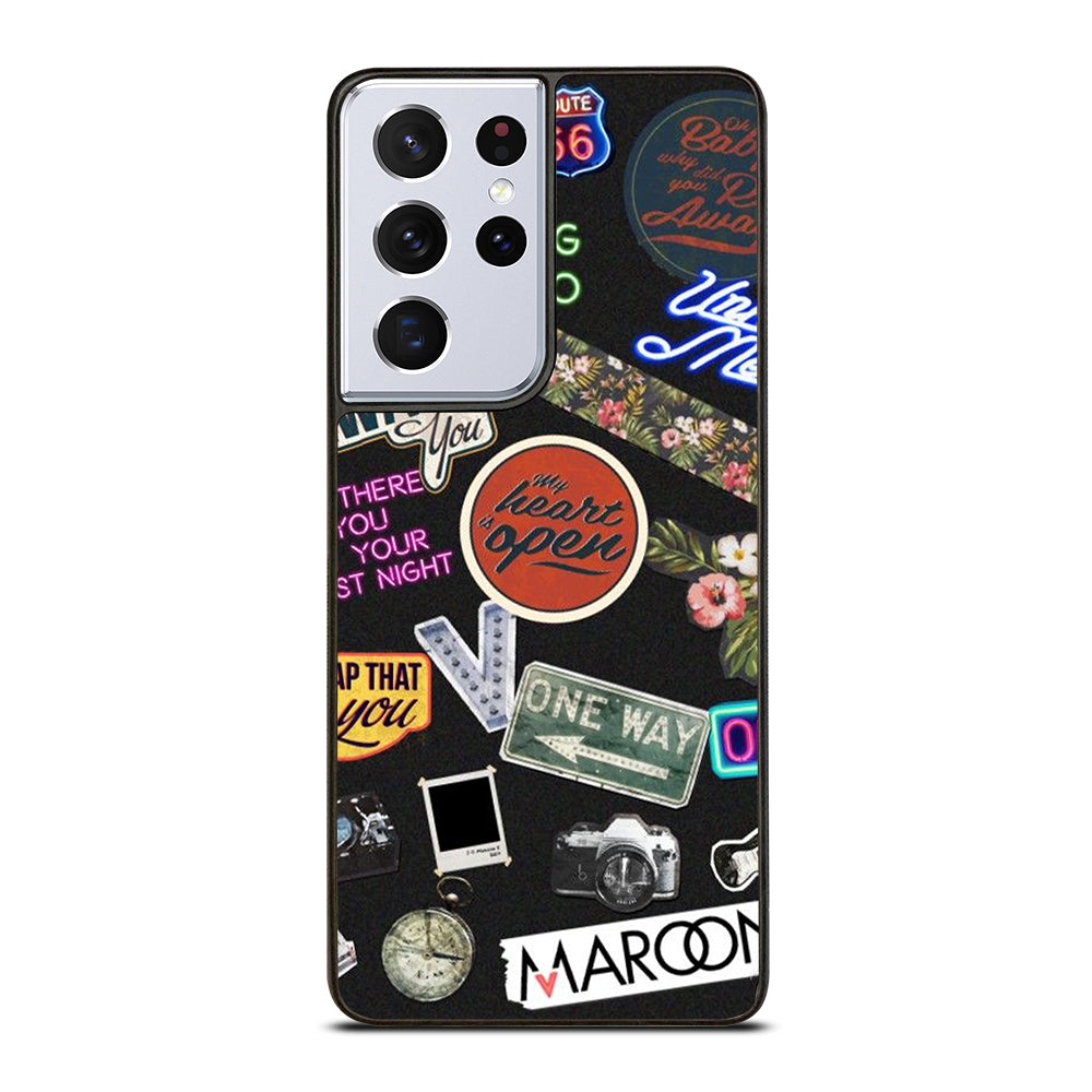 MAROON 5 PATTERN Samsung Galaxy S21 Ultra Case Cover