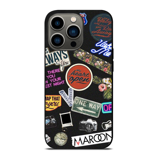 MAROON 5 PATTERN iPhone 13 Pro Case Cover