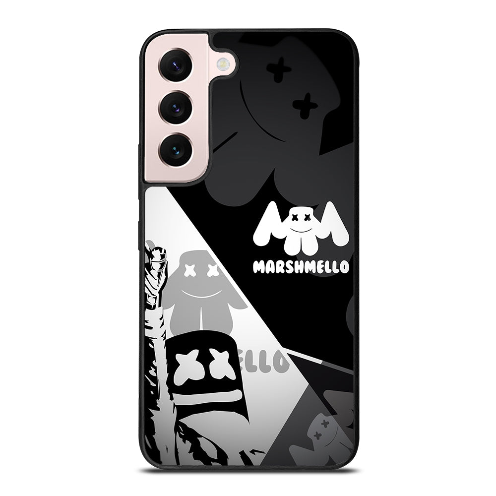 MARSHMELLO BLACK WHITE Samsung Galaxy S22 Plus Case Cover
