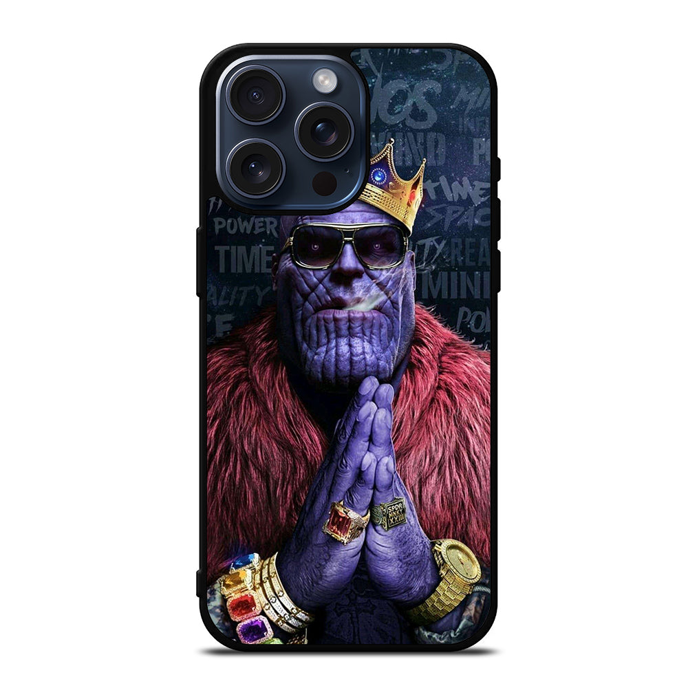 MARVEL KING THANOS iPhone 15 Pro Max Case Cover