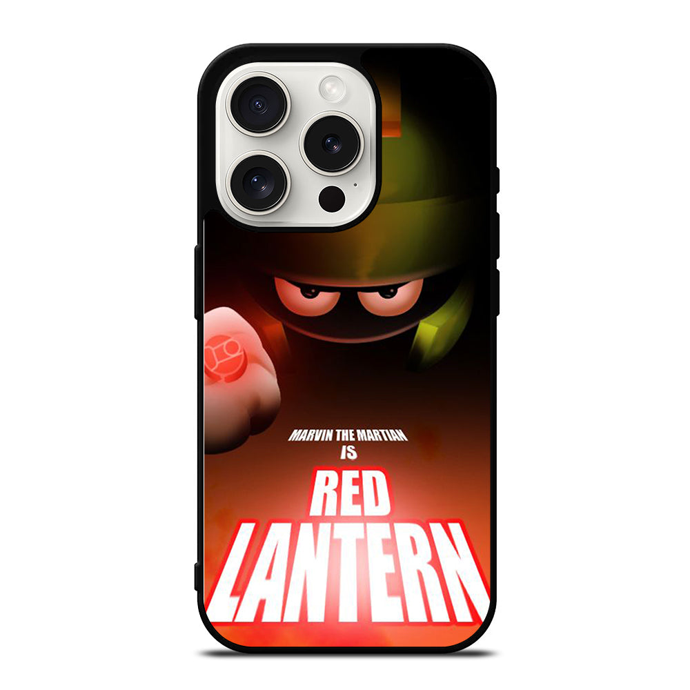 MARVIN THE MARTIAN RED LANTERN iPhone 15 Pro Case Cover
