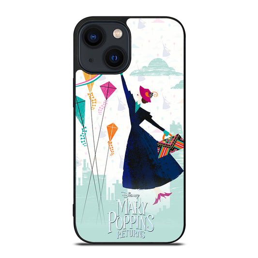 MARY POPPINS ART DISNEY iPhone 14 Plus Case Cover
