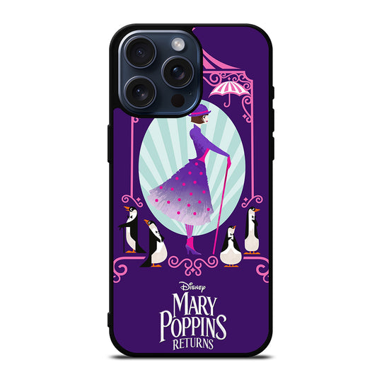 MARY POPPINS DISNEY iPhone 15 Pro Max Case Cover