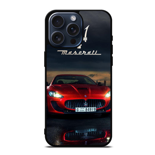 MASERATI RED CAR iPhone 15 Pro Max Case Cover