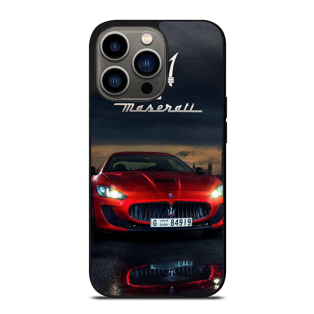 MASERATI RED CAR iPhone 13 Pro Case Cover