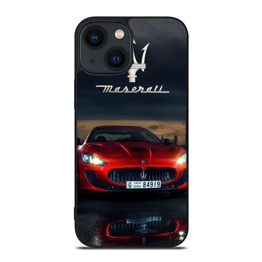 MASERATI RED CAR iPhone 14 Plus Case Cover