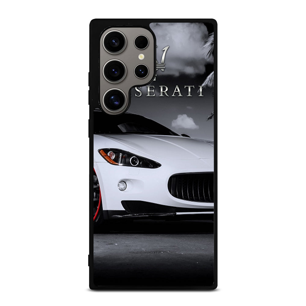 MASERATI WHITE CAR Samsung Galaxy S24 Ultra Case Cover