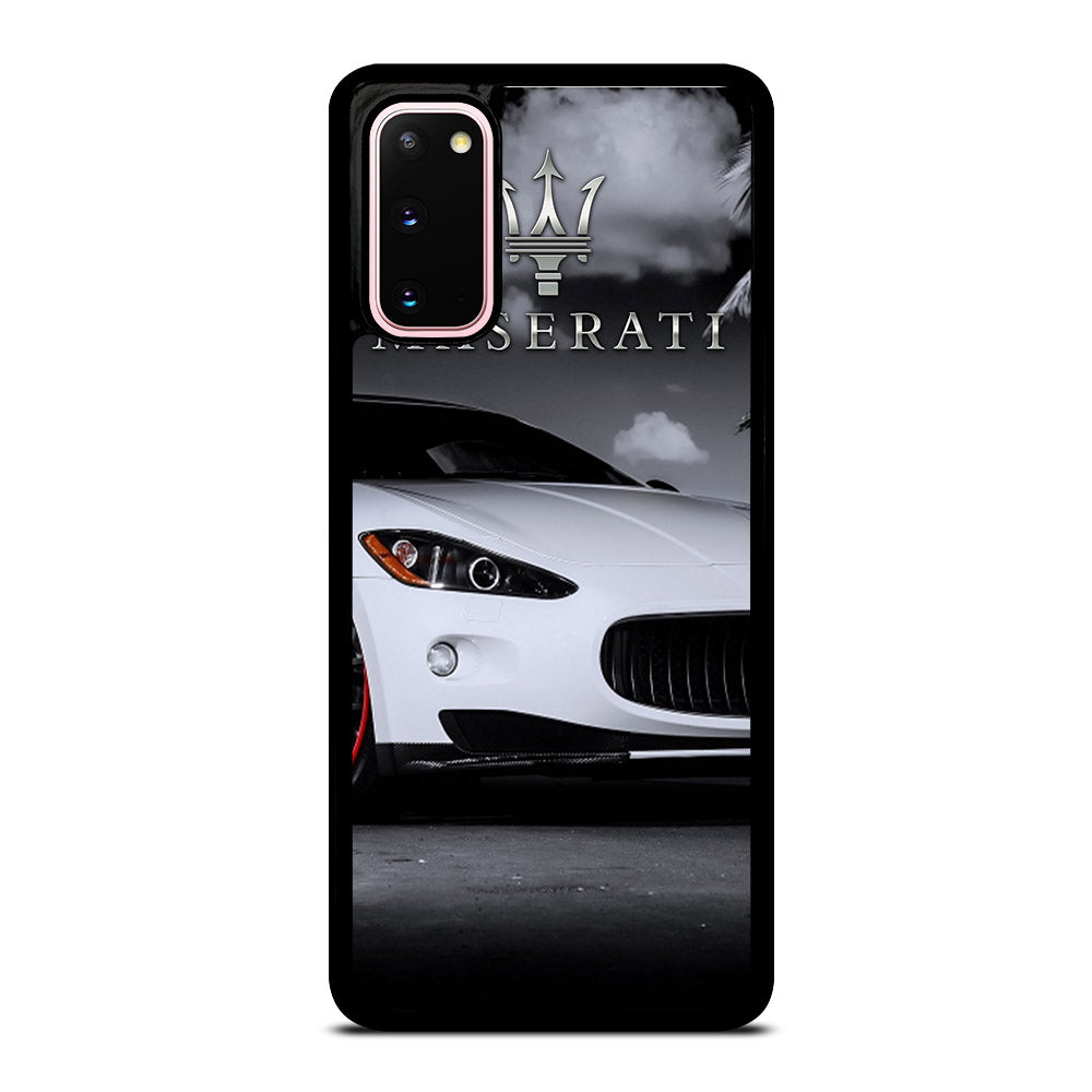 MASERATI WHITE CAR Samsung Galaxy S20 Case Cover