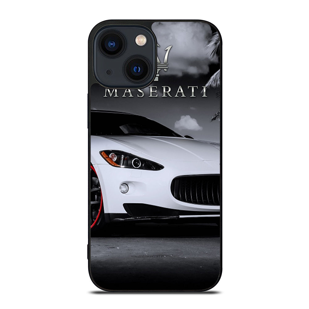 MASERATI WHITE CAR iPhone 14 Plus Case Cover