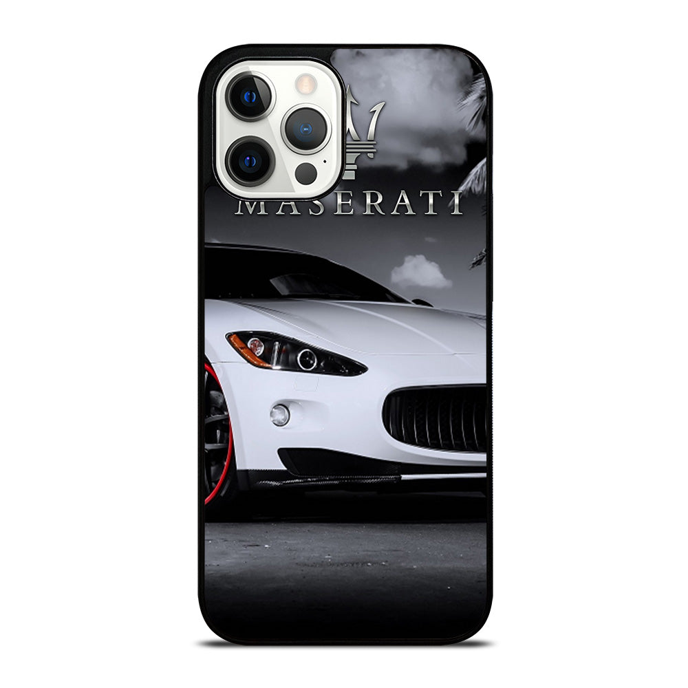 MASERATI WHITE CAR iPhone 12 Pro Max Case Cover
