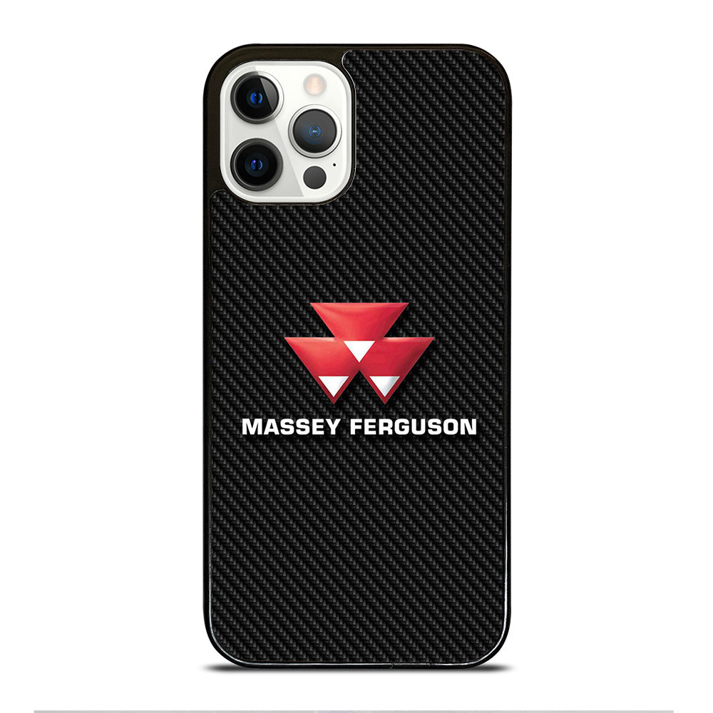 MASSEY FERGUSON LOGO CARBON iPhone 12 Pro Case Cover
