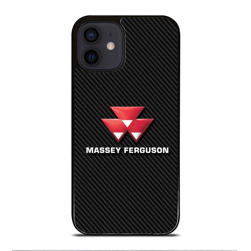 MASSEY FERGUSON LOGO CARBON iPhone 12 Mini Case Cover