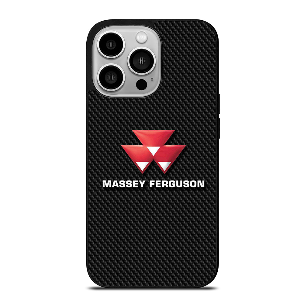 MASSEY FERGUSON LOGO CARBON iPhone 14 Pro Case Cover