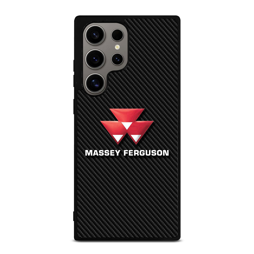 MASSEY FERGUSON LOGO CARBON Samsung Galaxy S24 Ultra Case Cover