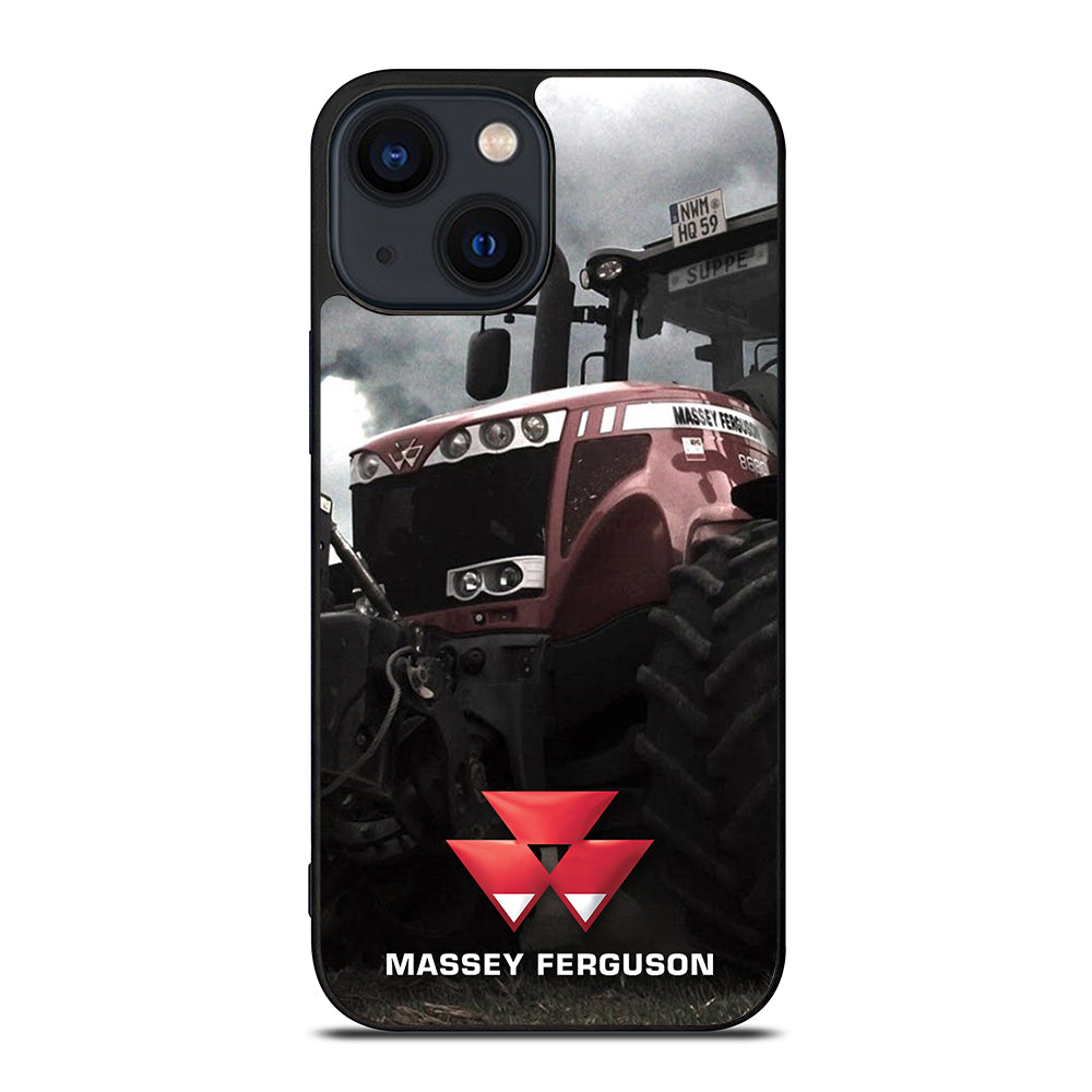 MASSEY FERGUSON RED TRACTOR iPhone 14 Plus Case Cover