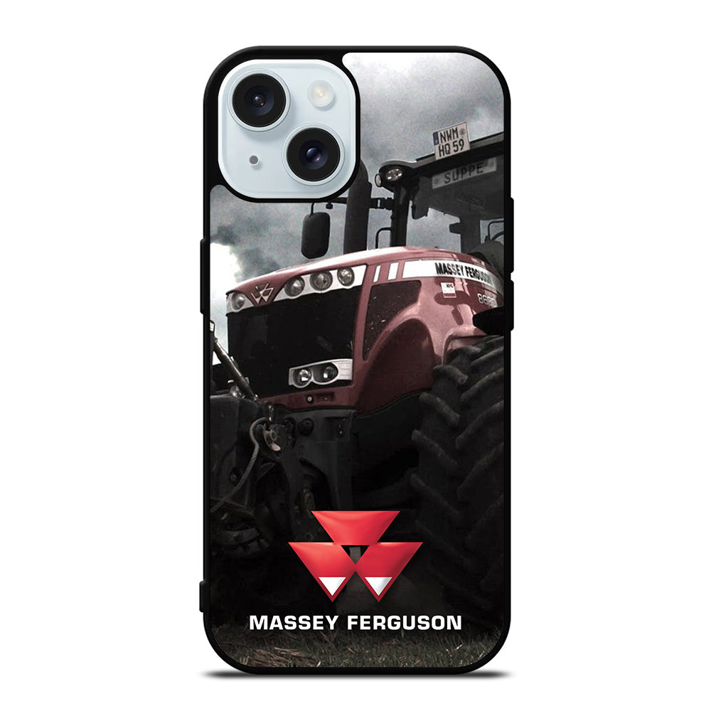 MASSEY FERGUSON RED TRACTOR iPhone 15 Case Cover