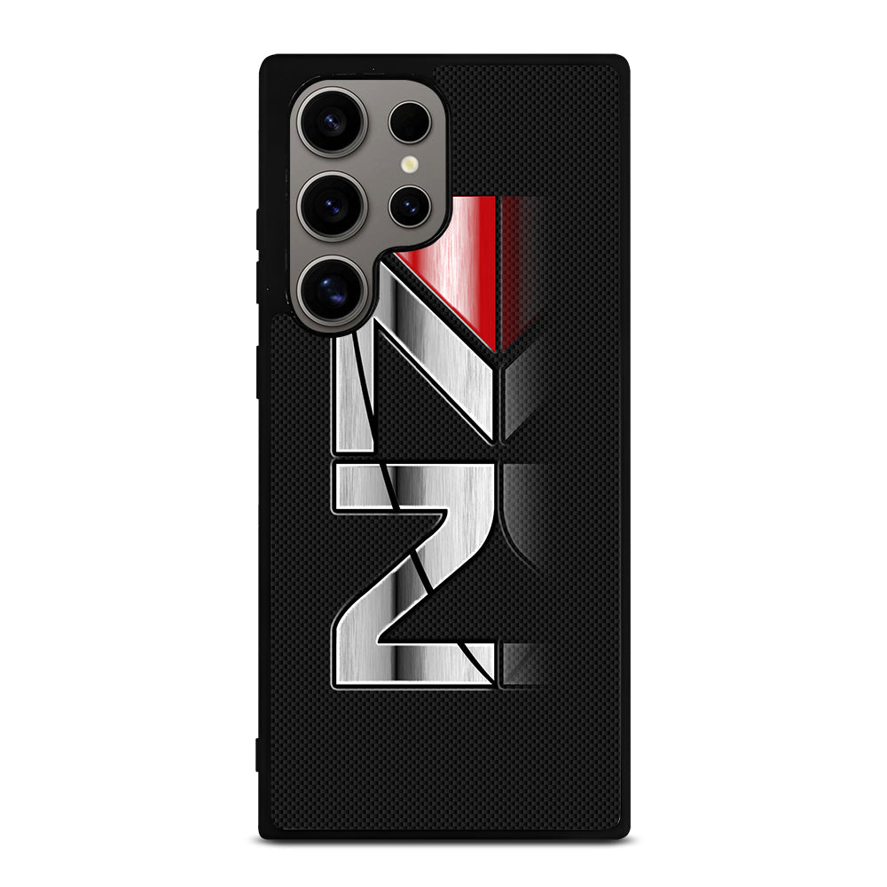 MASS EFFECT N7 LOGO CARBON Samsung Galaxy S24 Ultra Case Cover