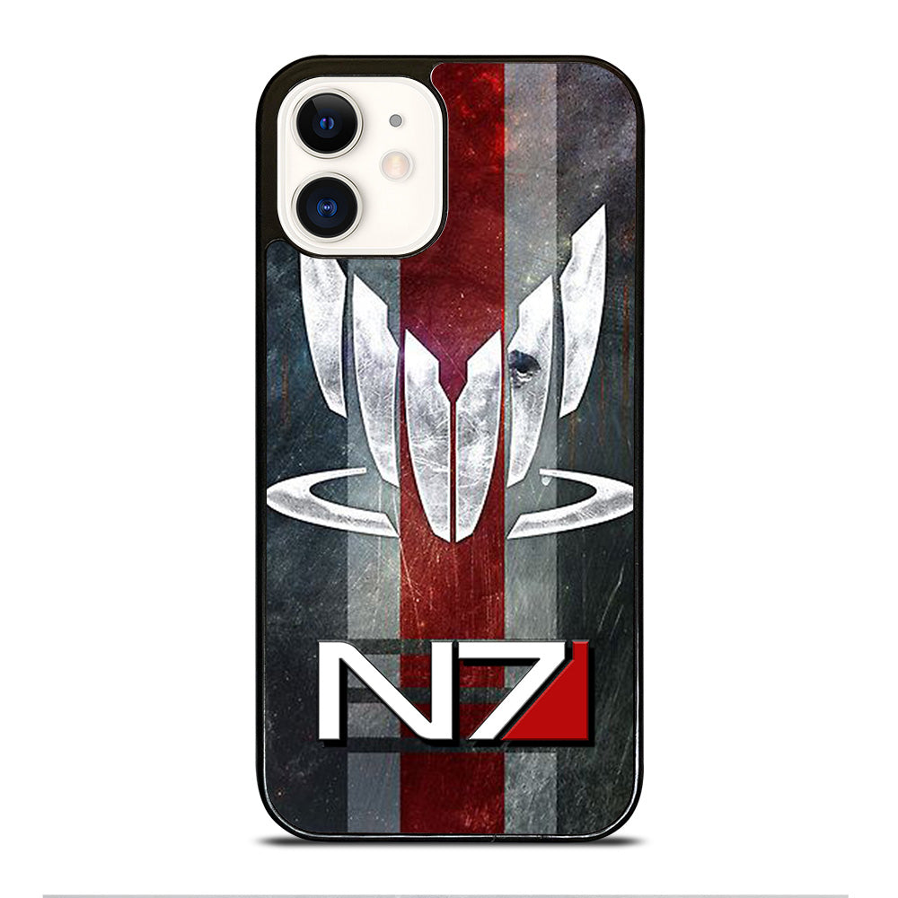 MASS EFFECT N7 LOGO STRIPE iPhone 12 Case Cover