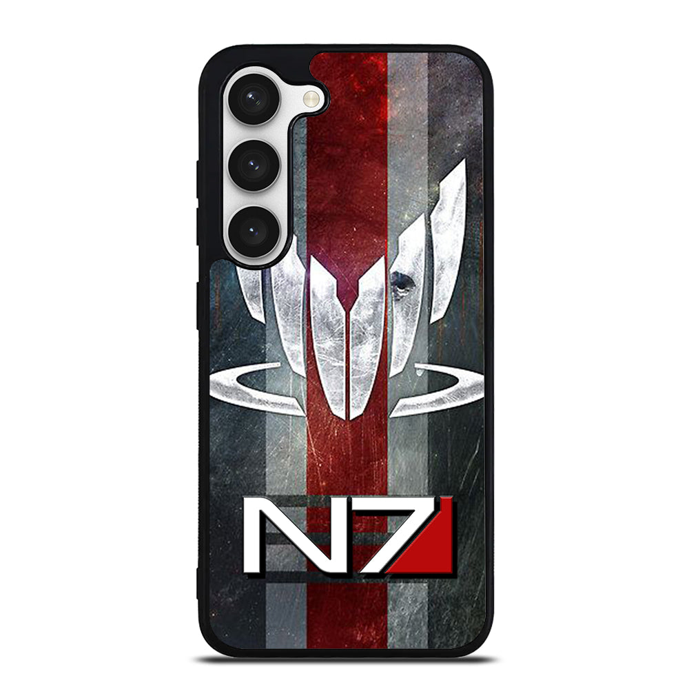 MASS EFFECT N7 LOGO STRIPE Samsung Galaxy S23 Case Cover