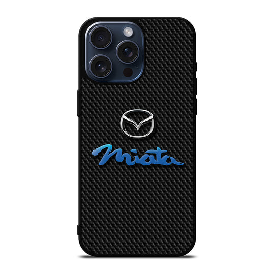 MAZDA CARBON LOGO iPhone 15 Pro Max Case Cover