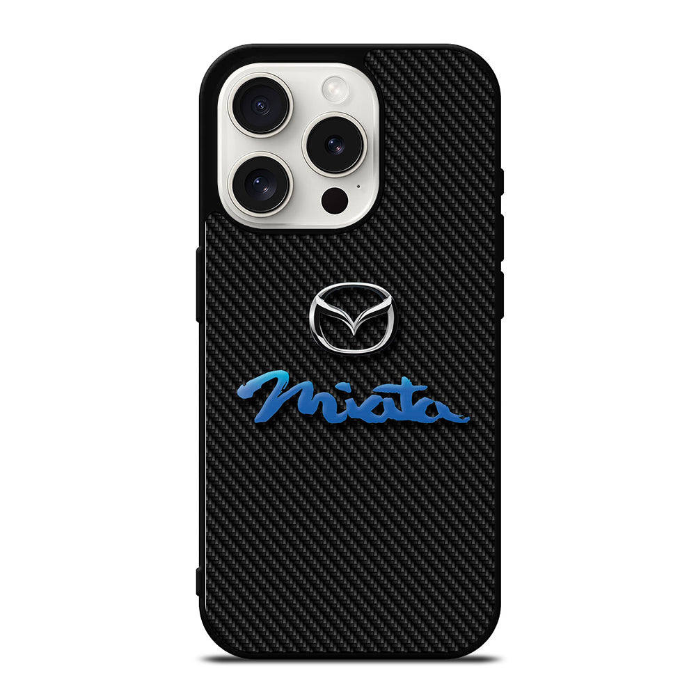 MAZDA CARBON LOGO iPhone 15 Pro Case Cover