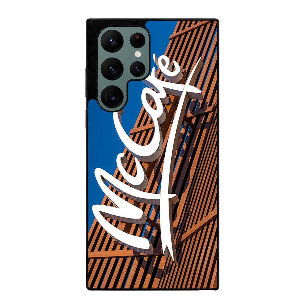 MCCAFE EMBLEM Samsung Galaxy S22 Ultra Case Cover
