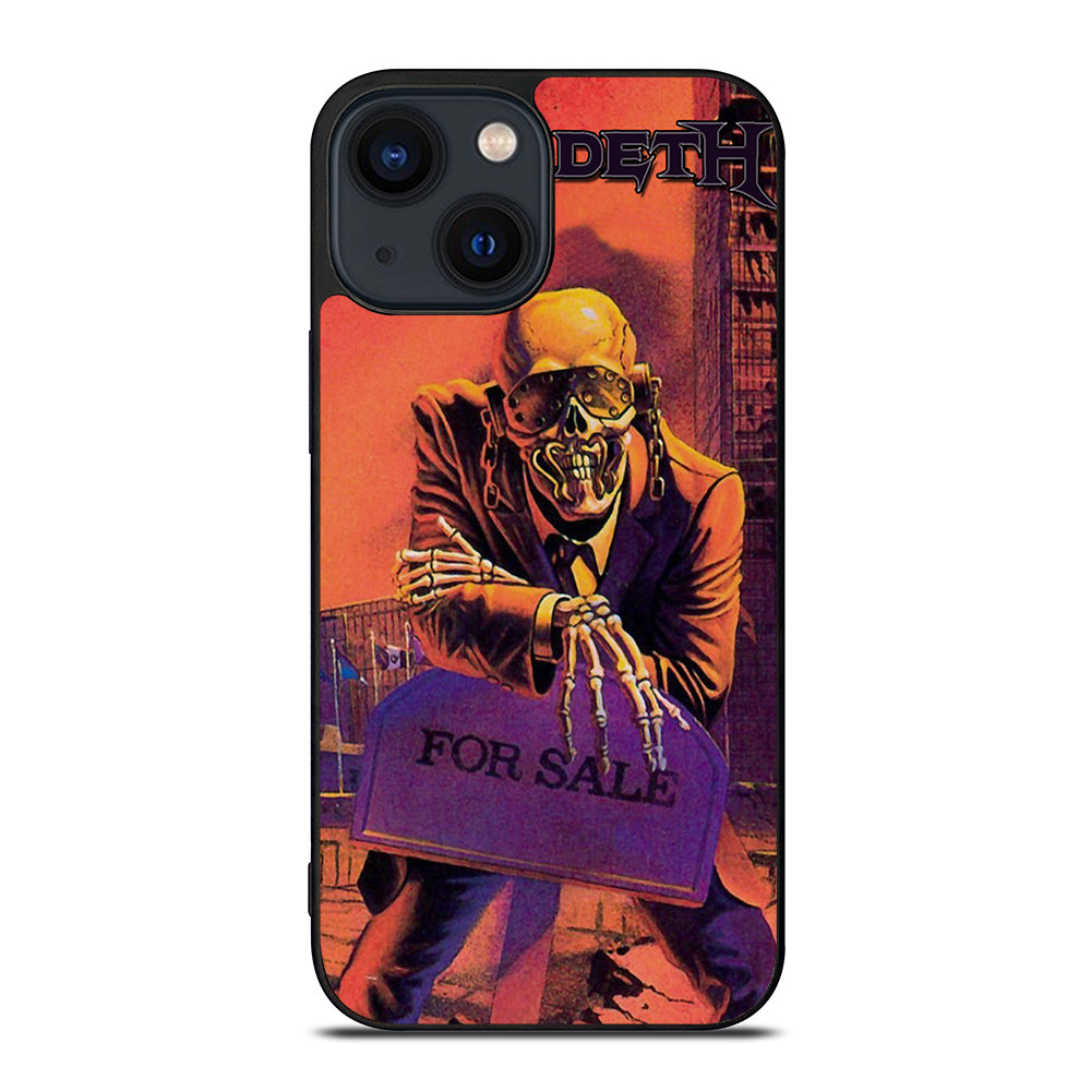 MEGADETH ROCK BAND iPhone 14 Plus Case Cover