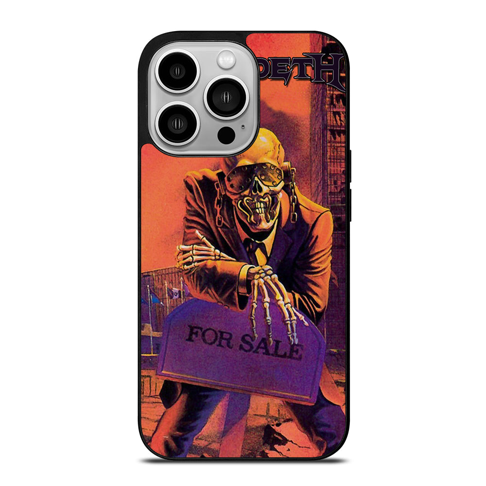 MEGADETH ROCK BAND iPhone 14 Pro Case Cover