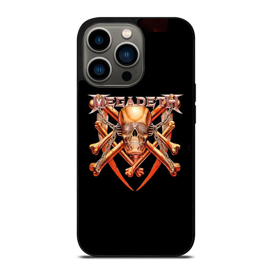 MEGADETH SKULL LOGO iPhone 13 Pro Case Cover